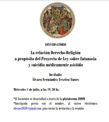 La relación Derecho-Religión a propósito del Proyecto de Ley sobre Eutanasia y suicidio médicamente asistido