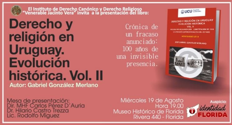 Derecho y Religión en Uruguay. Evolución histórica. Vol. II